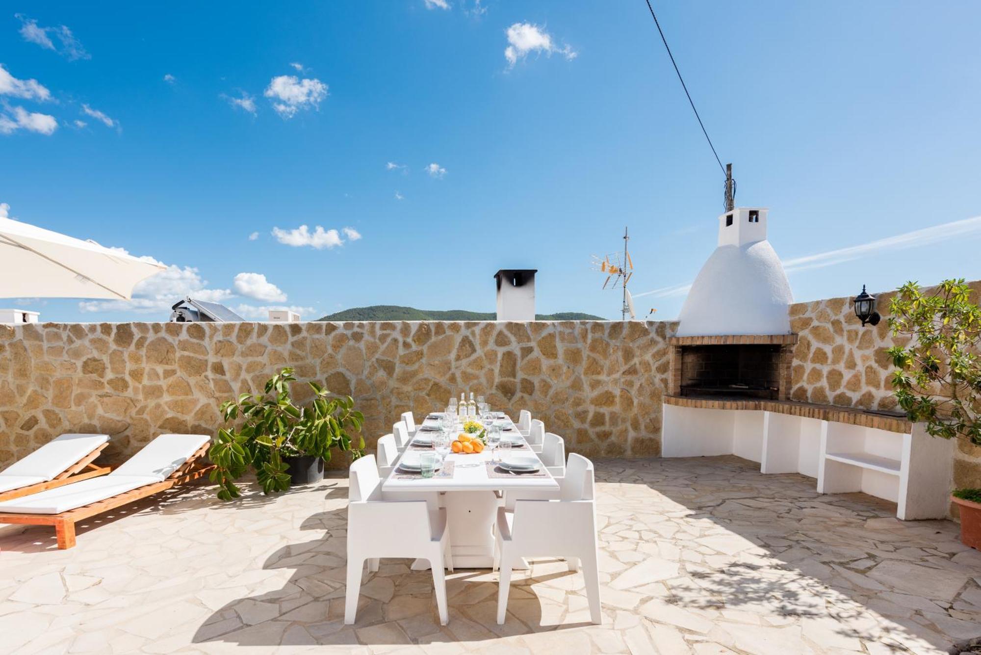 Authentieke Finca, Nabij Het Strand En Restaurants Villa Santa Eularia des Riu Buitenkant foto